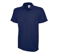 3 Paquete - Uneek Hombre Mujer Clásico Polo Liso Manga Corta Cuello Camiseta
