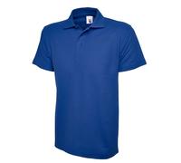 3 Paquete - Uneek Hombre Mujer Clásico Polo Liso Manga Corta Cuello Camiseta