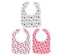 3 paquetes de bebé de algodón pañuelo de bolsillo en forma de U boca agua dibujos animados