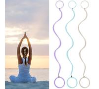 3 paquetes de soportes para cola de caballo de 16 pulgadas para cabello corto y fino, lazos elásticos para el cabello de natación, no dañan para mujeres y niñas, banda de pelo para mujer, banda de