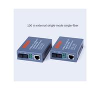 3 Par de Transceptor de Fibra HTB-3100 Convertidor de Fibra Única 25Km SC 10/100M Transceptor de Fibra Única de Modo Único Enchufe de la UE