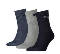 3 Par Puma Calcetines Short Crew de Deporte Tenis Talla 35-49 Unisex Colores