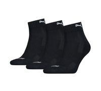 3 Par Puma Cuartos Calcetines Suela Frottee Talla 35-46 Unisex Amortiguado