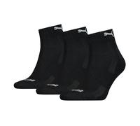 3 Par Puma Cuartos Calcetines Suela Frottee Talla 35-46 Unisex Amortiguado