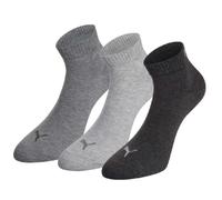3 Par Puma Zapatillas Calcetines de Cuarto Talla 35-49 Unisex para Mujer Hombre