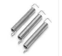 3 para muelles de Tremolo para Guitarra ST, Juego de Resortes Cromados para Puente, para acero Inoxidable, 6.8cm, Repuesto