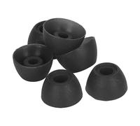 3 Parejas Puntas de Oreja Silicona Suave S M L Auriculares de Reemplazo de Tamaño Cubierta para GalaxyBuds 2 Sm R177 (Negro)