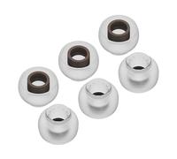3 Pares(6 Piezas) de Almohadillas Auriculares Tri Clarion Almohadillas Silicona Aislamiento Acústico Boquilla Interna 4,5mm-5,5mm para IEM KZ ZS10 Pro, EDX Pro, ZST (Marrón, Talla L)