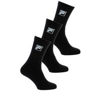 3 Pares Calcetines Mujer FILA Tenis Corto En Esponja Algodón Con Logo Art F9000