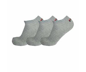 3 Pares Calcetines Pedulino Mujer FILA Corte de Algodón Con Logo Ricamoto Art