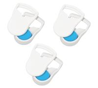3 Pares Clips Magnéticos para Cascos, Magnetismo Fuerte Clip para Engranajes de Cabeza de Máscara Desconexión Rápida Accesorios para Cascos para AirFit AirTouch
