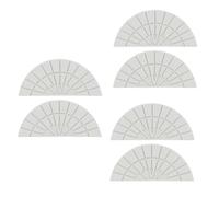 3 pares de almohadillas de goma antideslizantes para zapatos, almohadillas adhesivas con textura para zapatos deportivos y zapatos de cuero