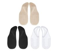 3 Pares De Almohadillas De Soporte Para El Arco, Almohadillas Autoadhesivas, Invisibles, Antideslizantes, Plantillas Acolchadas Y Cómodas, Almohadillas Interiores Para Zapatos De Tacón Alto