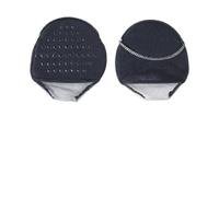 3 pares de almohadillas for el antepié, pegatinas for zapatos, inserciones Gel, tacón, cojín antideslizante, tacones altos, medias plantillas for mujer(D-Black)