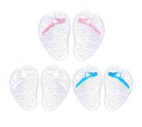3 Pares De Almohadillas Para El Antepié, Protectores Separadores De Dedos, Chanclas Protectoras Para Dedos, Protectores De Dedos De Gel, Separadores De Dedos Antideslizantes