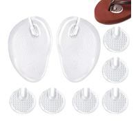 3 Pares De Almohadillas Protectoras Para Los Dedos Y 1 Par De Almohadillas Protectoras Para El Antepié, Plantillas De Silicona, Almohadillas Antidesgaste Para Los Pies, Accesorios Para Zapatos