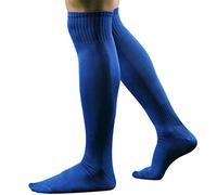 3 Pares de Calcetines deportivos, Fútbol, Fútbol, Hombres, Rodilla, Alta Compresión, Calcetines de Béisbol, Calcetines, Algodón, deportes, Hombre, Azul Sokken, Talla Única