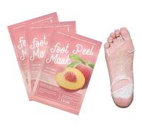 3 Pares de Máscaras Hidratantes de Pies, Máscara para Pelar Los Pies, Calcetines Exfoliantes para Los Pies, Mascarilla Exfoliante de Pies, Restaurar los Pies Suaves Del Bebé, para Hombres y Mujeres