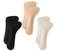 3 pares de plantillas antideslizantes, plantillas suaves, transpirables y absorbentes de sudor, plantillas autoadhesivas de tacón alto, plantillas suaves para sandalias, almohadillas para pies, unisex
