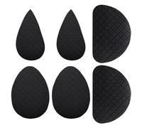 3 Pares De Plantillas Para Suela De Zapatillas, Cinta Antideslizante Para El Talón, Agarre De Suela Antideslizante, Cinta Protectora Para Suela De Zapatillas (Negro)