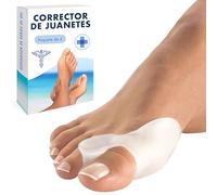 3 Pares de Protectores y Separadores de Dedos en Gel - Separadores de Silicona Suave para Comodidad Diaria (6 unidades)