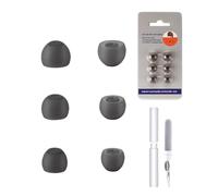 3 pares de tapones de silicona para auriculares Sony WF-C710N, daunke de repuesto, 3 tamaños diferentes (S/M/L), suaves y cómodos, para auriculares in-ear, color gris