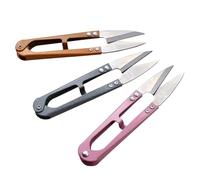 3 pares de tijeras de hilo de acero inoxidable. Tijeras de costura universales para cortar hilo e hilo con precisión para manualidades y cuidado de plantas.