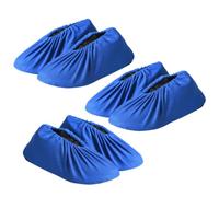 3 Pares Fundas de Zapatos de Malla para Interior, Azules | Tejido Transpirable y Resistente al Desgarro, Uso en Oficina y Casa, para Zapatos y Botitas