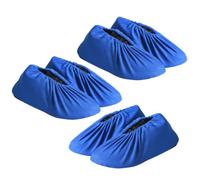 3 Pares Fundas de Zapatos de Malla Transpirable Azul | Tejido Elástico, Agarre Antideslizante, Uso Multipropósito, para Mudanzas, Museos y Suelos de Baldosa