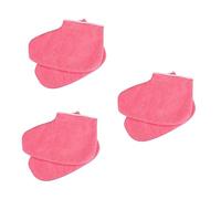 3 Pares Mano Humectante Máscara De Mano Revestimientos De Baño De Cera Baño De Parafina Pedicura Con Cera De Parafina Calcetines Hidratantes Reutilizables Guantes Pie Botas Cortas
