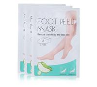 3 Pares Mascarilla Pies Exfoliante y Calcetines Exfoliantes de Pies con Aloe Vera, Peeling Pies para Eliminar Piel Muerta, Callos y Durezas, Tratamiento Hidratante para Pies Suaves y Cuidados