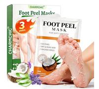 3 Pares Mascarilla Pies Exfoliante y Hidratante, Calcetines Exfoliantes
