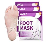 3 Pares Mascarilla Pies Hidratante, Calcetines Hidratantes Para Renovación De Piel Muerta, Exfoliante piess Máscara Foot Mas, Suaviza Durezas En Talones, Rutina De Pedicura En Casa Unisex