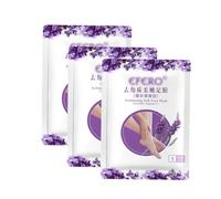 3 Pares Mascarillas Hidratantes para Pies, Mascarillas Exfoliantes de Pies de Lavanda Natural, Mascarilla para el Cuidado de los Pies, Calcetines SPA para Pies, Calcetín Humectante Desechables