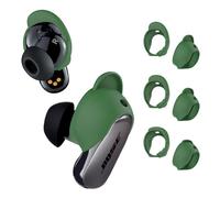 [3 pares] MOWYEOK Orejas cubiertas compatibles con Bose QuietComfort Ultra, 3 tamaños de suave silicona antideslizante de repuesto fundas antideslizantes para auriculares BOSS, fundas de gancho de