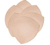 3 pares Rellenos Extraíbles para Bikinis, Almohadillas Para Sujetador Para Trajes de Baño Deportes Color de Piel