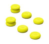 3 Pares Thumbstick Grip Caps Cubierta para Ally Joystick Antideslizante Silicona Protector Cubierta Controlador Sticks Joystick Protección Adjuntos Suave Juego Consola Joystick Pulgar Grip (Yellow)