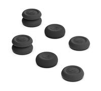 3 Pares Thumbstick Grip Caps Cubierta para Ally Joystick Antideslizante Silicona Protector Cubierta Controlador Sticks Joystick Protección Adjuntos Suave Juego Consola Joystick Pulgar Grip (Black)