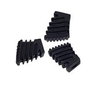 3 patas de goma para tambor, con punta de goma pequeña, protectores de patas de tambor para hardware de tambor, soporte de soporte de soporte de estante de tambor, patas de goma, piezas de hardware de