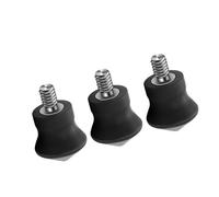 3 patas de trípode de acero inoxidable de 1/4 para un posicionamiento seguro en terrenos lisos o irregulares