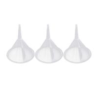 3 PC/SET Pequeño Embudo De Transferencia Líquido Transparente Polvo Para Perfumes Aceites Esenciales