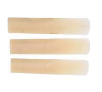 3 PCS ALTO Saxófono Cañador Portable Desgaste Resiliente Avanzado Avanzado Saxofón ReedTransparente ALTO Saxofón Reed Sax Reedsaaxophone Reeds 2.5REDES PARA (Color de madera)