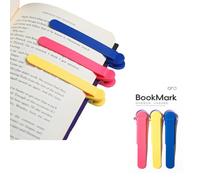 3 PCS Automatic Bookmark, Silicone Automatic Bookmarks, Book Marks for Reading, Unique Cute Book Accessories, for Reading Women, Men, Kids, Book Lovers, Readers (3PCS-B)