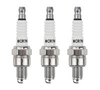 3 PCS Bujía CR7HSA/A7RTC rosca bujía 10mm para ciclomotor Compatible con scooters de 4 tiempos de 50ccm GY6 139 QMB/QMA Bosch UR3AC/0242055501 Champion PRZ9HC/RZ96 C Denso U22FSRU