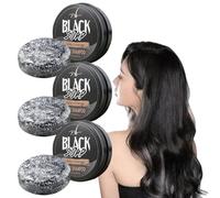 3 pcs Cabello gris Barra de inversión, 55 g de jabón negro para cabello gris ingredientes naturales barra de champú para el para mujeres y hombres refrescan el cuero cabelludo ? restaurar cab