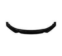 3 PCS Car Bumper Bumper del PARO Lip Lip Bin SPO Kit para 2 Series F22 F23 2014 a 202 Estilo de Fibra de Carbono 2 Fibra Carbono Frontal Spoiler SPO (Negro Brillante)