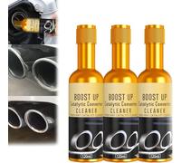 3 Pcs Instant Car Exhaust Handy Cleaner | Catalytic Converter Cleaner | Fuel and Exhaust System Cleaner | Boost Up Engine Treatment | Auto Parts Engine Boost Up Cleaner