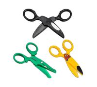 3 Pcs Kids Safety Scissors Art Craft Scissors Set Cute Animal Toddlers Training Scissors for Kids And Students
