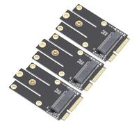 3 PCS M.2 NGFF a Mini PCI-E Tarjeta Adaptadora de Red Inalámbrica, Mini Convertidor Portátil para WIFI Inalámbrico, Compatible con Tarjeta Red Bluetooth para 3160NGW 8260NGW AX200NGW ect.