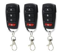 3 Pcs Mando Garaje Puerta Garaje Universal Mando Garajes Clonador Comando Garagem Mandos Puertas Automaticas Diseño 4 Botones Adecuado Para Puertasgaraje Portones Persianas Enrollables Con 3 Llaveros